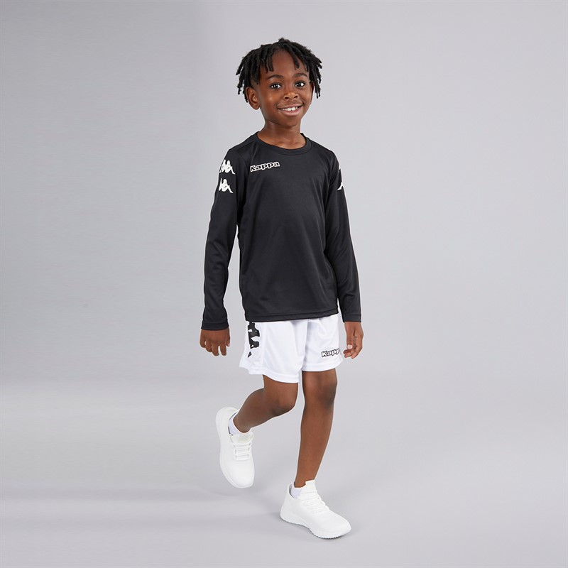 Kappa Boys Bolos Long Sleeve Training Top Black