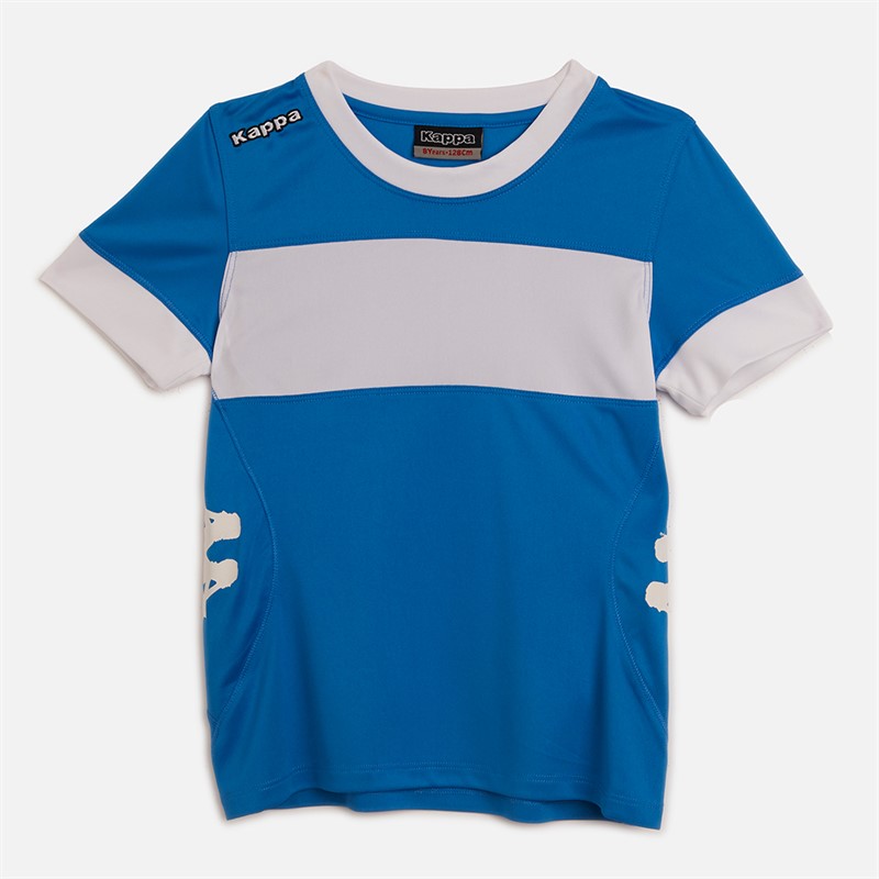 Kappa Boys Remilio 2 Training Jersey Italian Blue/White