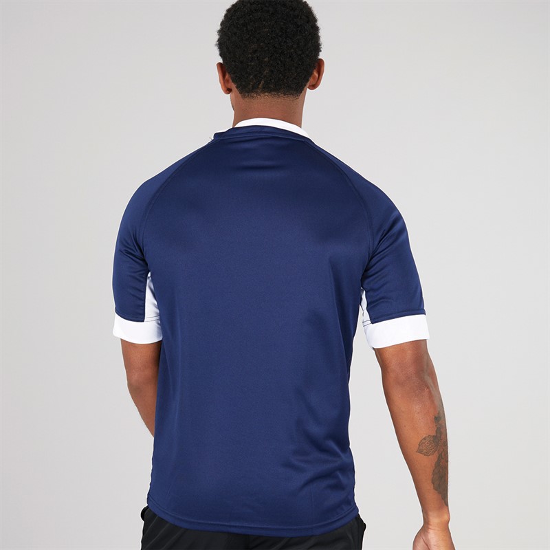 Kappa Mens Ampion Rugby Training/Match Jersey Navy/White