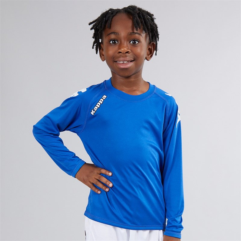 Kappa Boys Veneto 2 Long Sleeve Training Jersey Nautic Blue