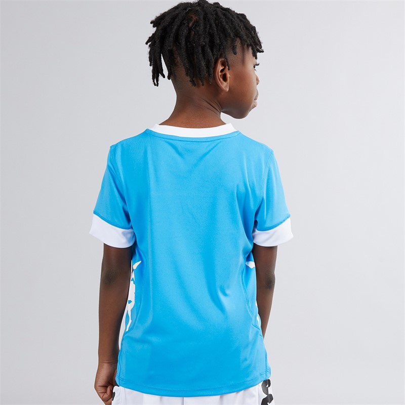 Kappa Boys Remilio 2 Training Jersey Light Blue/White