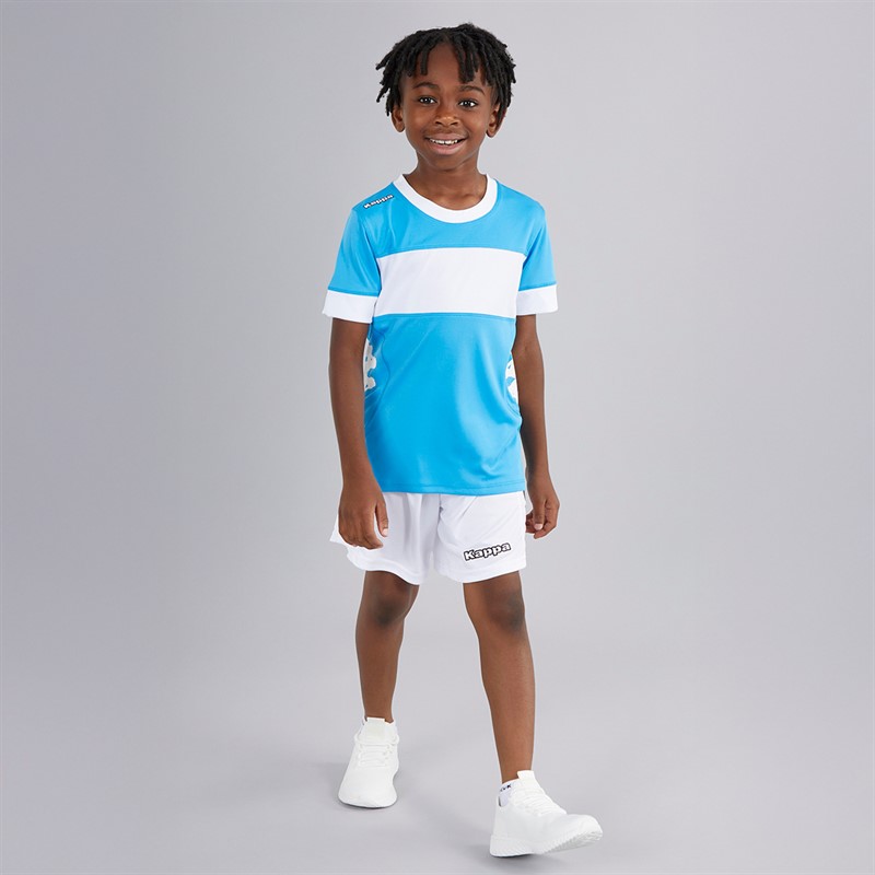 Kappa Boys Remilio 2 Training Jersey Light Blue/White