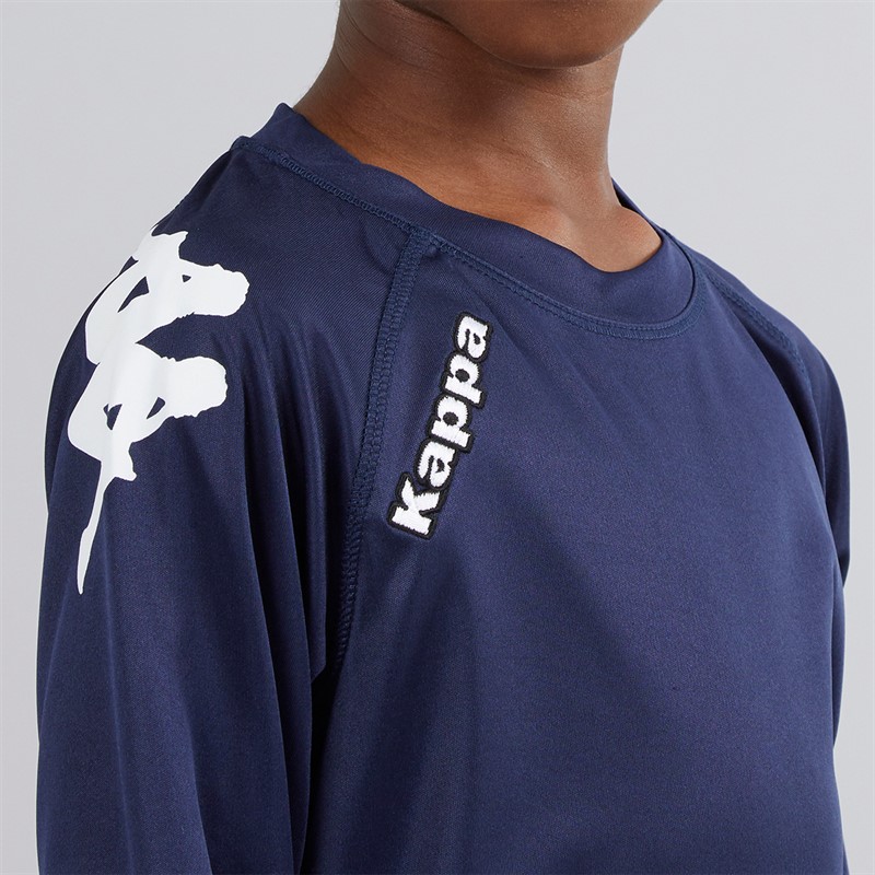 Kappa Boys Veneto 2 Long Sleeve Training Jersey Navy