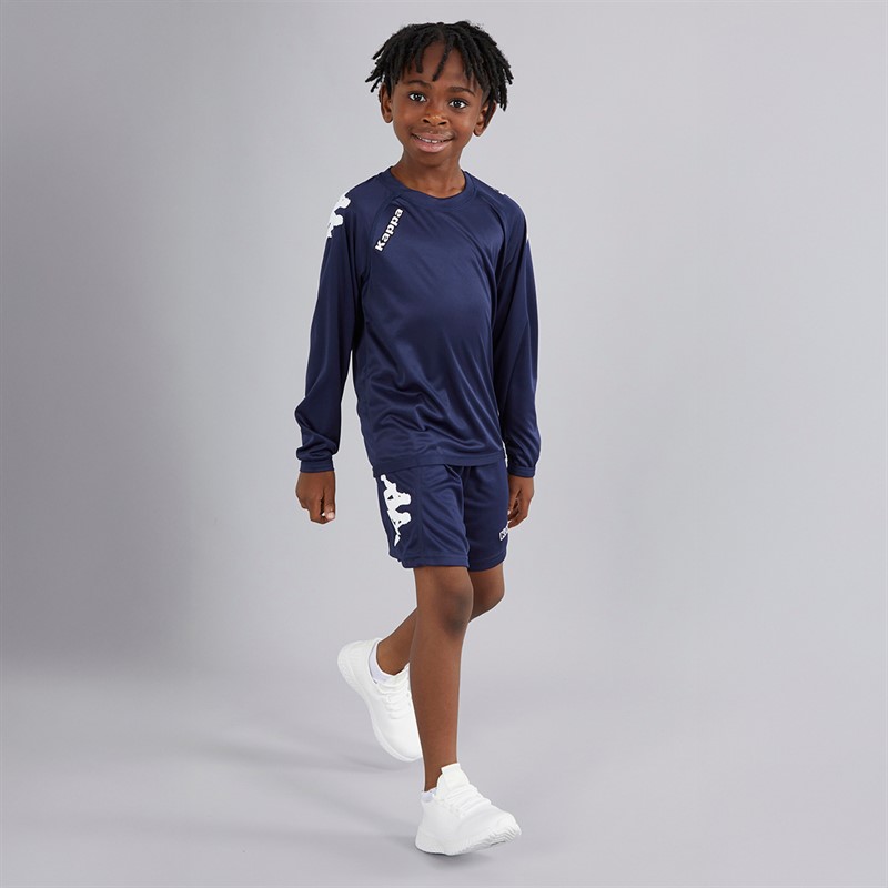 Kappa Boys Veneto 2 Long Sleeve Training Jersey Navy