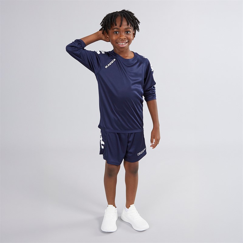 Kappa Boys Veneto 2 Long Sleeve Training Jersey Navy