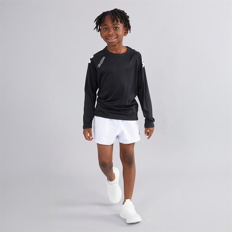 Kappa Boys Veneto 2 Long Sleeve Training Jersey Black