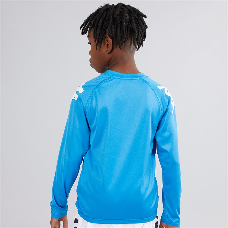 Kappa Boys Veneto 2 Long Sleeve Training Jersey Light Blue