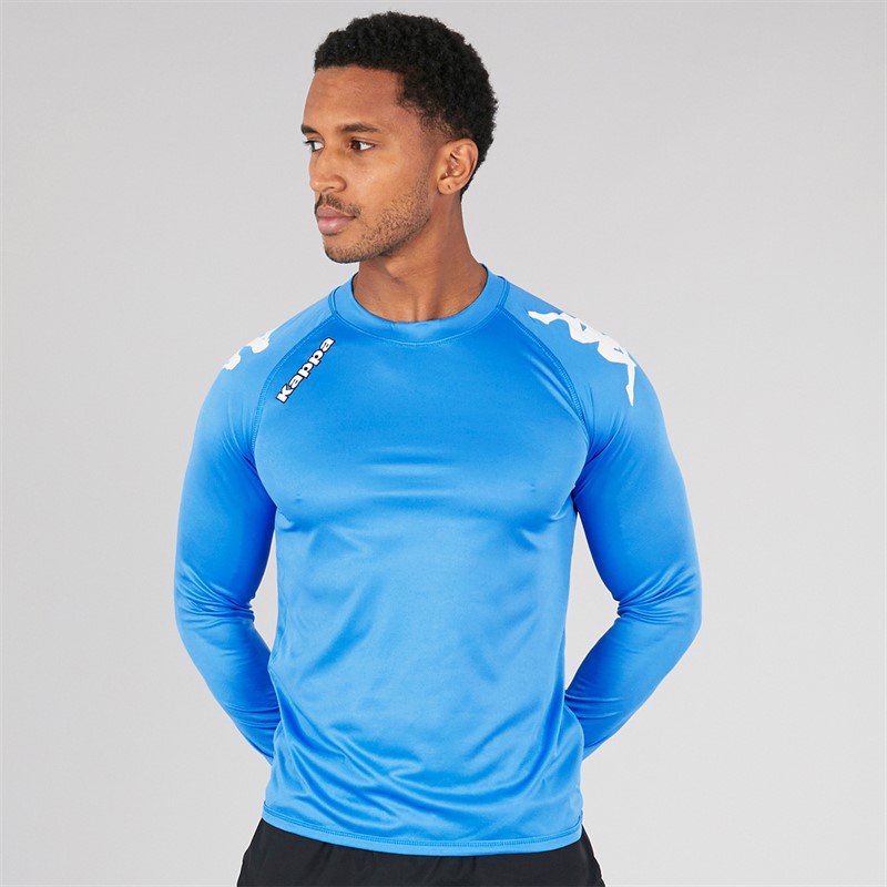 Kappa Mens Veneto 2 Long Sleeve Training Jersey Light Blue