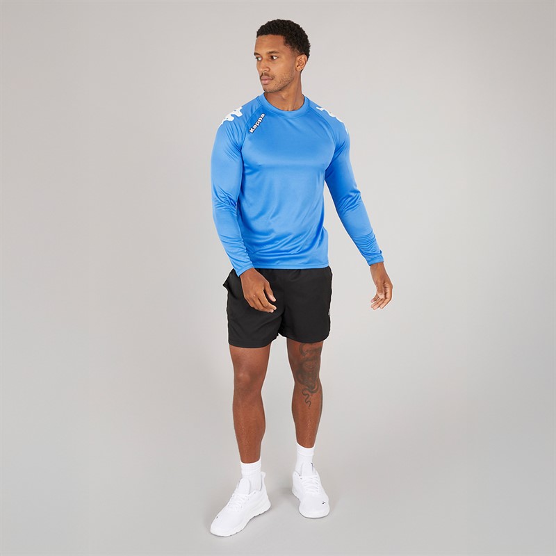 Kappa Mens Veneto 2 Long Sleeve Training Jersey Light Blue