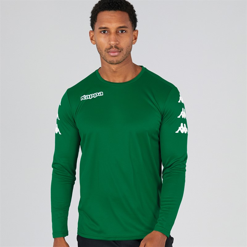 Kappa Mens Bolos Long Sleeve Training Top Green
