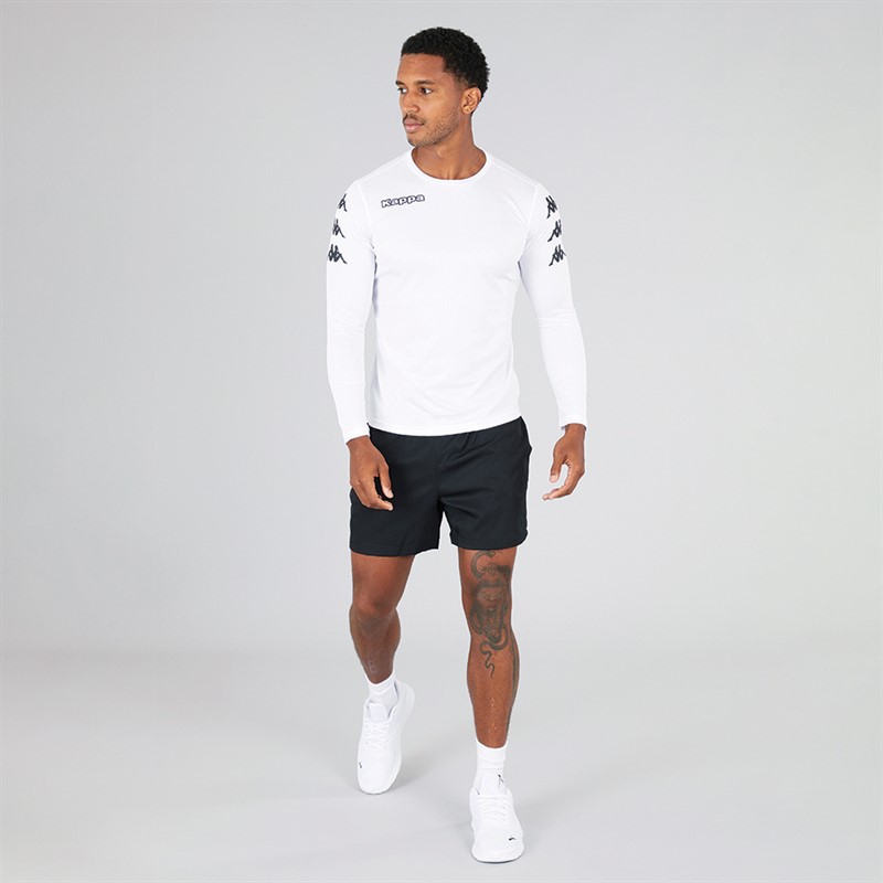 Kappa Mens Bolos Long Sleeve Training Top White