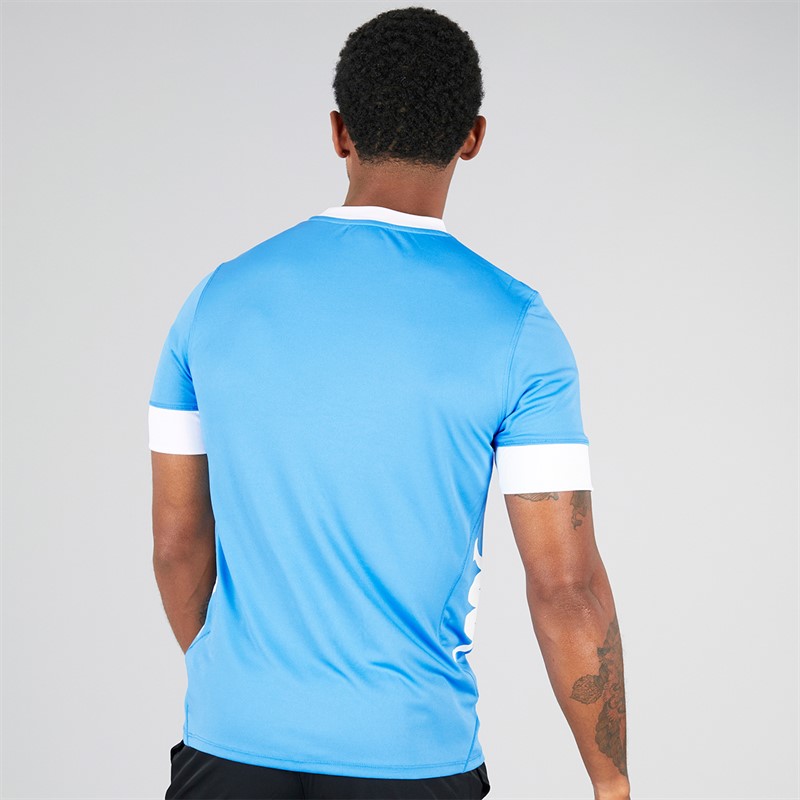 Kappa Mens Remilio 2 Training Jersey Light Blue/White
