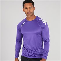Kappa Mens Veneto 2 Long Sleeve Training Jersey Violet