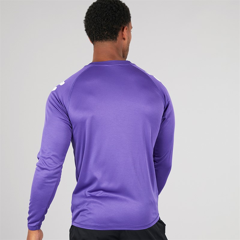 Kappa Mens Veneto 2 Long Sleeve Training Jersey Violet