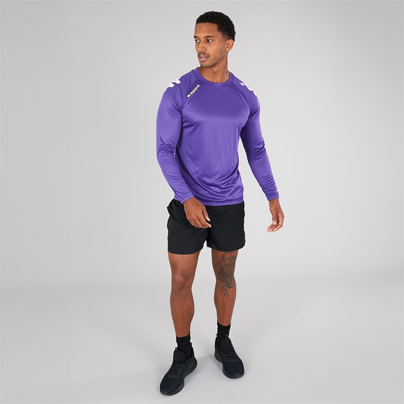 Kappa Mens Veneto 2 Long Sleeve Training Jersey Violet