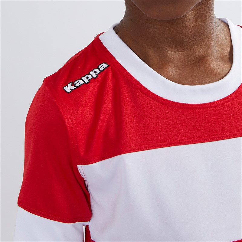 Kappa Boys Remilio 2 Training Jersey Red/White