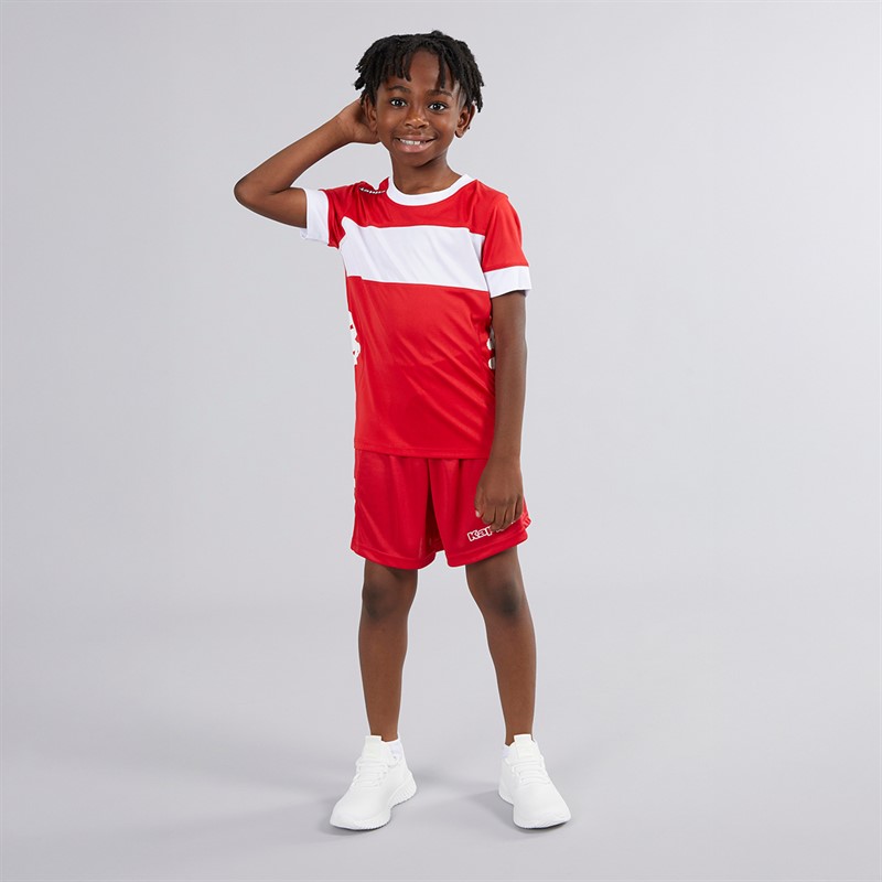 Kappa Boys Remilio 2 Training Jersey Red/White