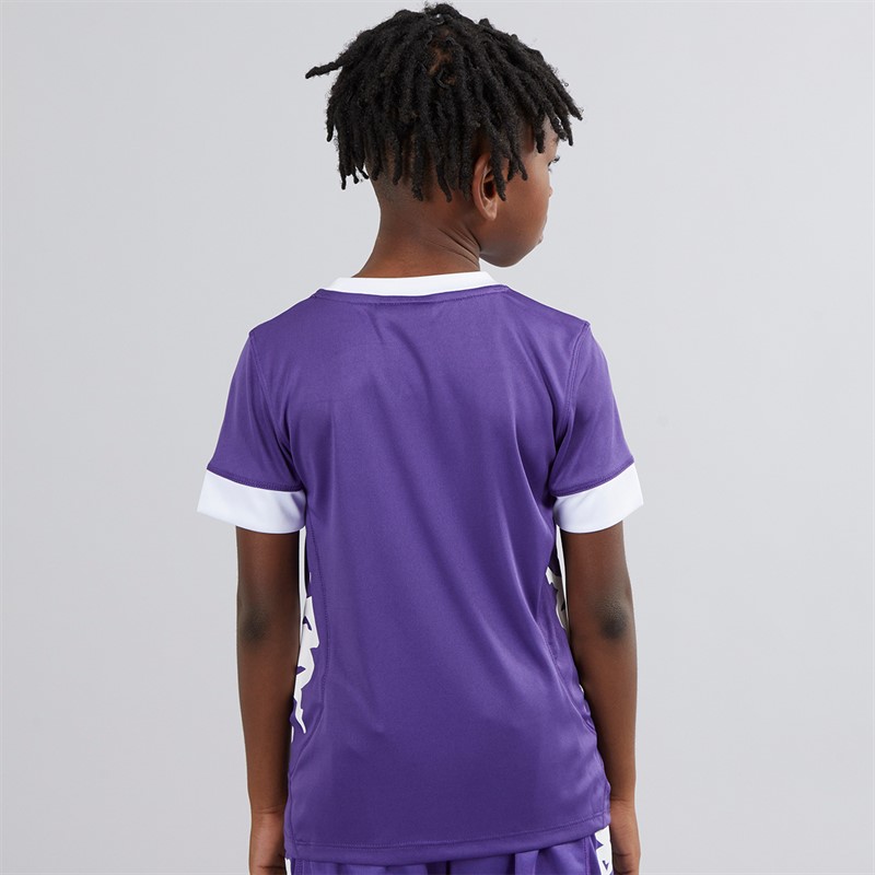 Kappa Boys Remilio 2 Training Jersey Violet/White