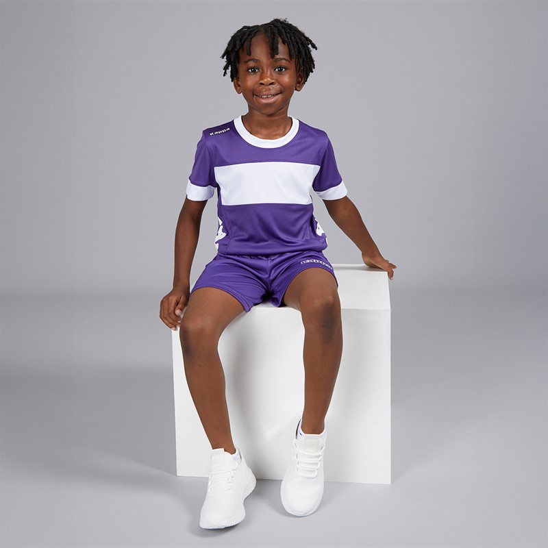 Kappa Boys Remilio 2 Training Jersey Violet/White