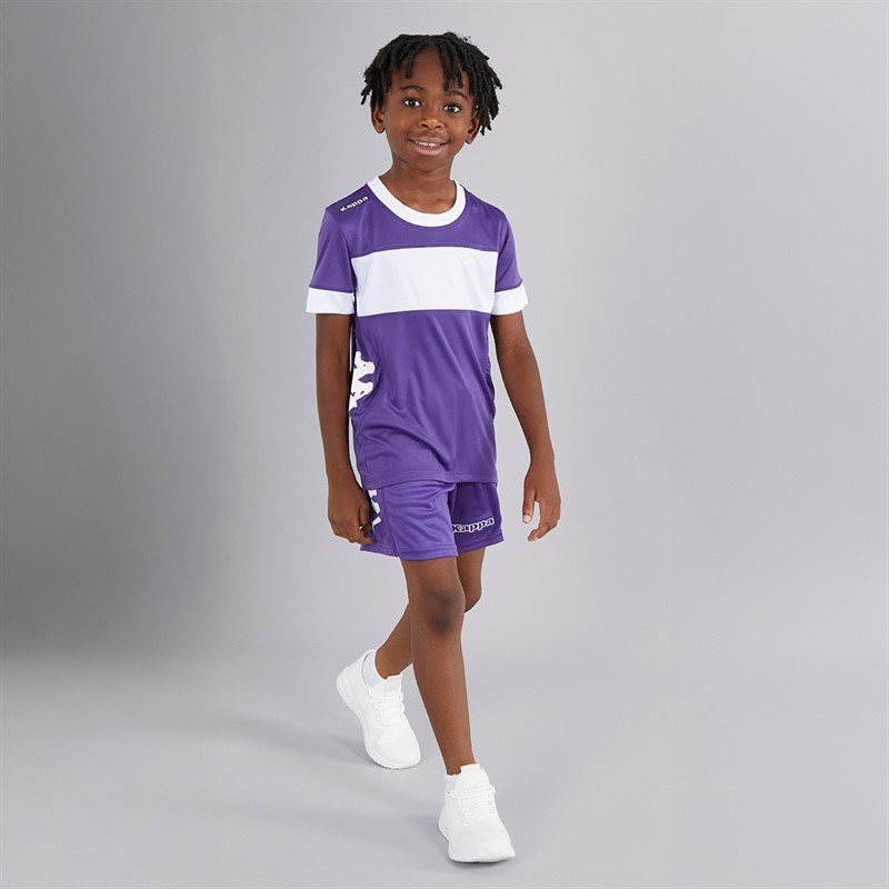 Kappa Boys Remilio 2 Training Jersey Violet/White