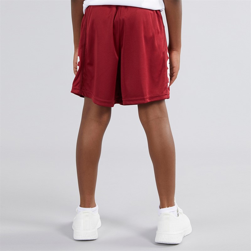 Kappa Boys Vhusis Training Shorts Pomegranate