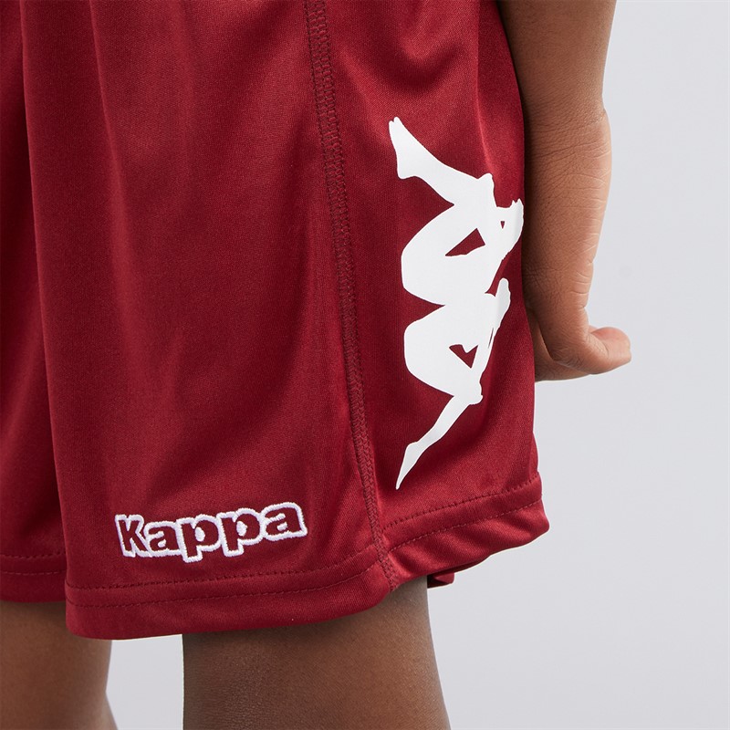 Kappa Boys Vhusis Training Shorts Pomegranate