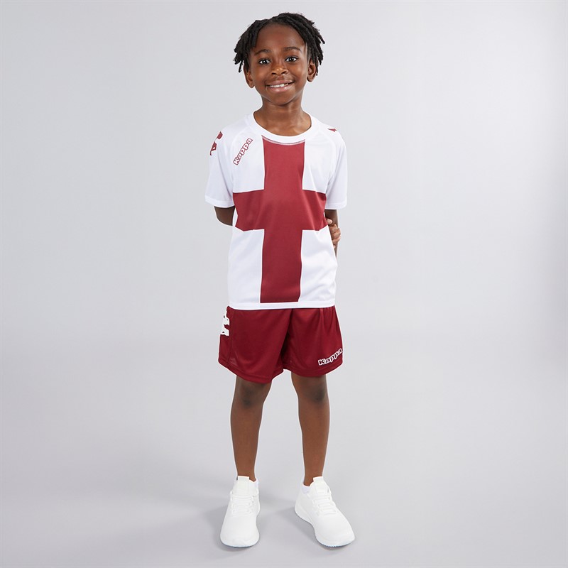 Kappa Boys Vhusis Training Shorts Pomegranate