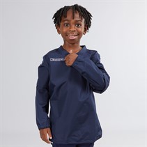 Kappa Boys Vhurston Windproof Water-Repellent Training Top Navy