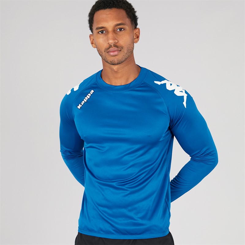 Kappa Mens Veneto 2 Long Sleeve Training Jersey Nautic Blue