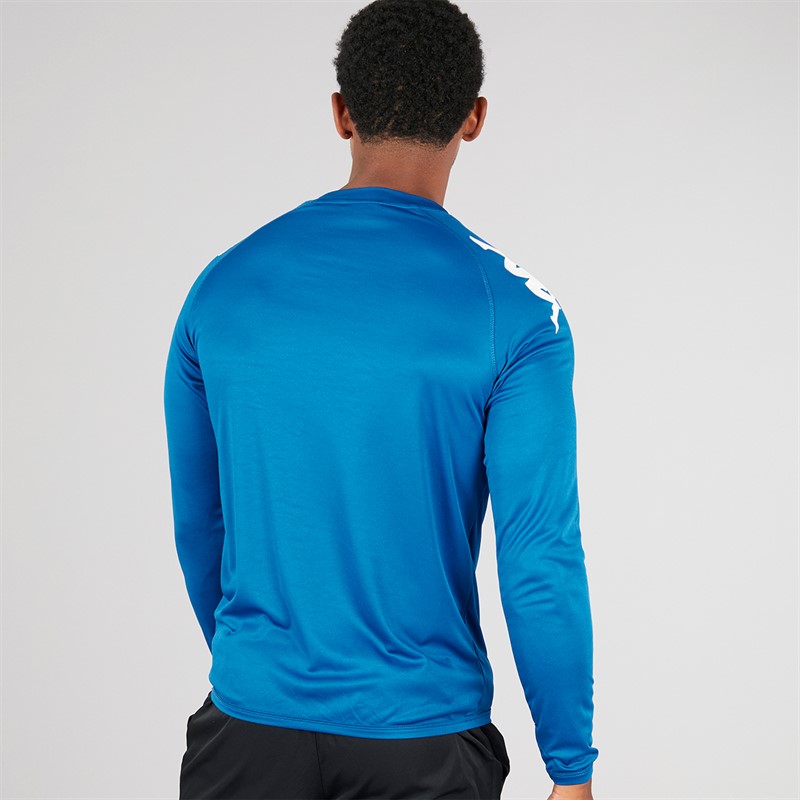 Kappa Mens Veneto 2 Long Sleeve Training Jersey Nautic Blue