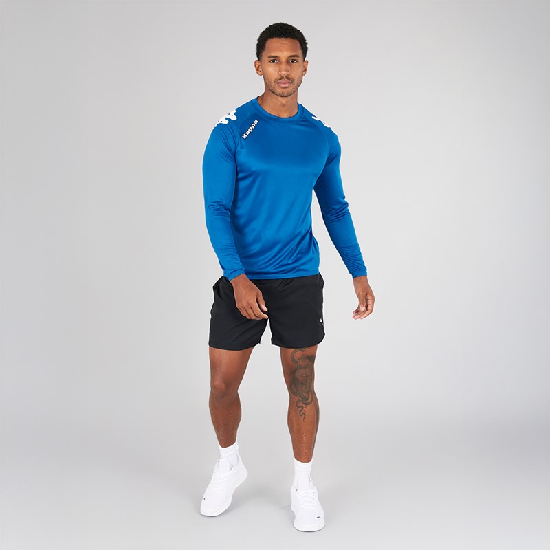 Kappa Mens Veneto 2 Long Sleeve Training Jersey Nautic Blue