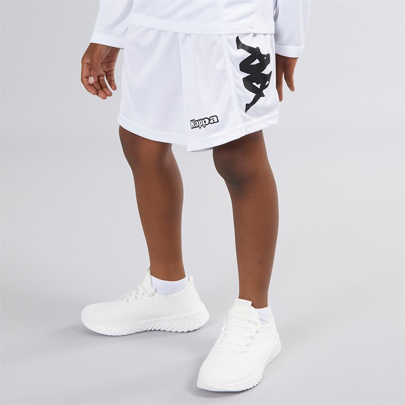 Kappa Boys Vhusis Training Shorts White