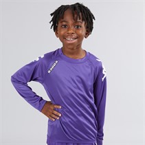 Kappa Boys Junior Veneto 2 Long Sleeve Training Jersey Violet