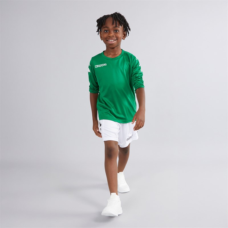 Kappa Boys Bolos Long Sleeve Training Top Green