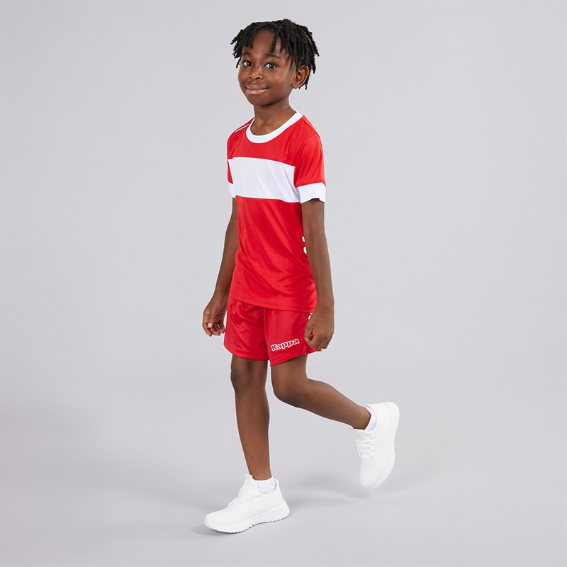 Kappa Boys Vhusis Training Shorts Red