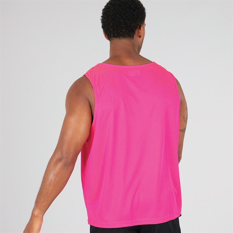 Kappa Mens Wreathe Training Bib Pink