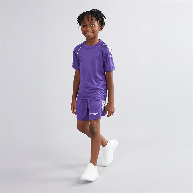 Kappa Boys Vhusis Training Shorts Violet