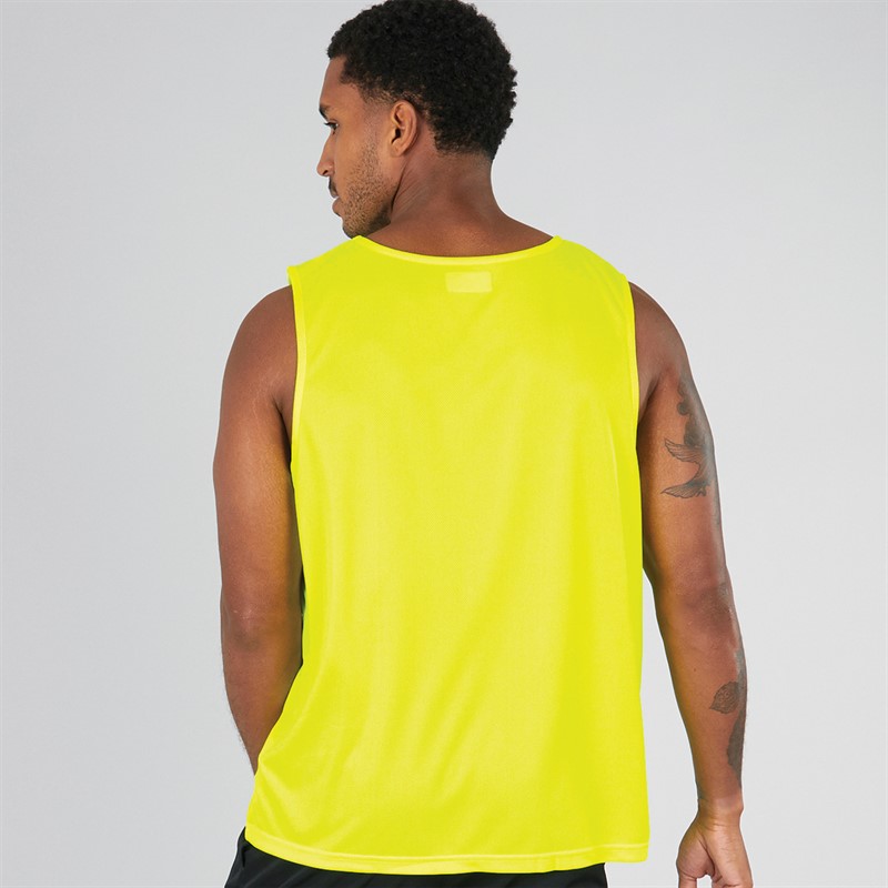 Kappa Mens Wreathe Training Bib Lime