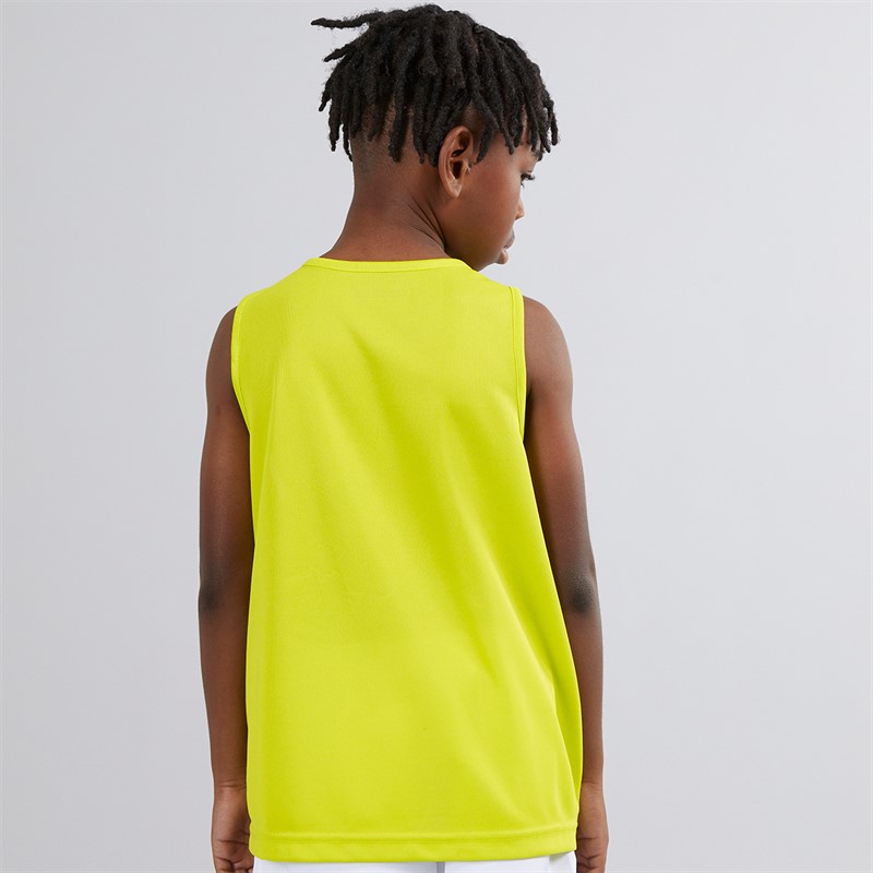 Kappa Boys Wreathe Training Bib Lime