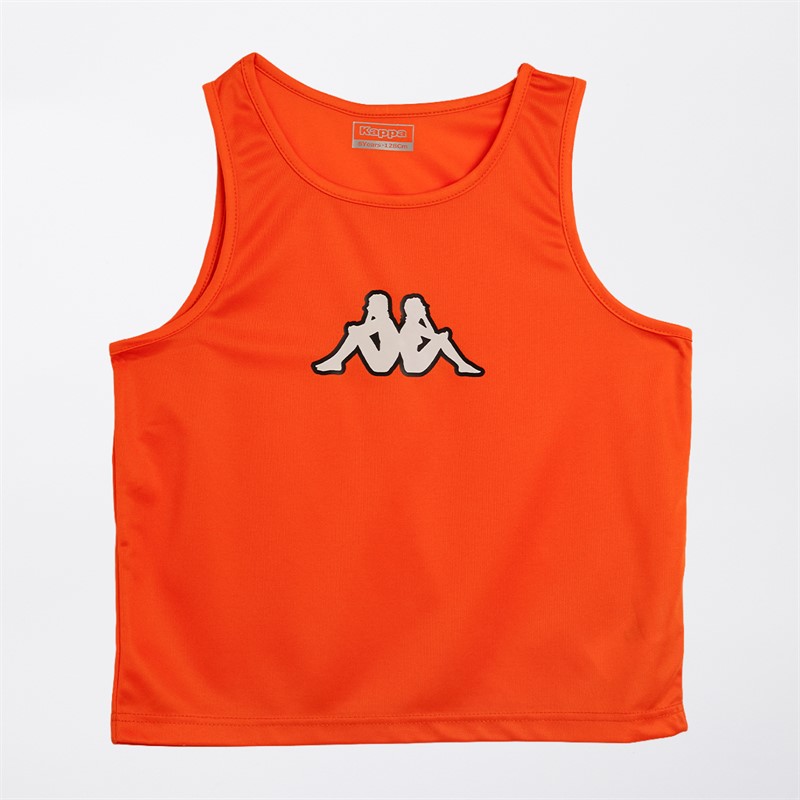Kappa Boys Wreathe Training Bib Orange