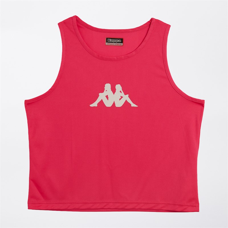 Kappa Junior Boys Wreathe Training Bib Pink