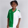 Kappa Boys Wagliar Slim Fit Match Jersey Green Oasis/White