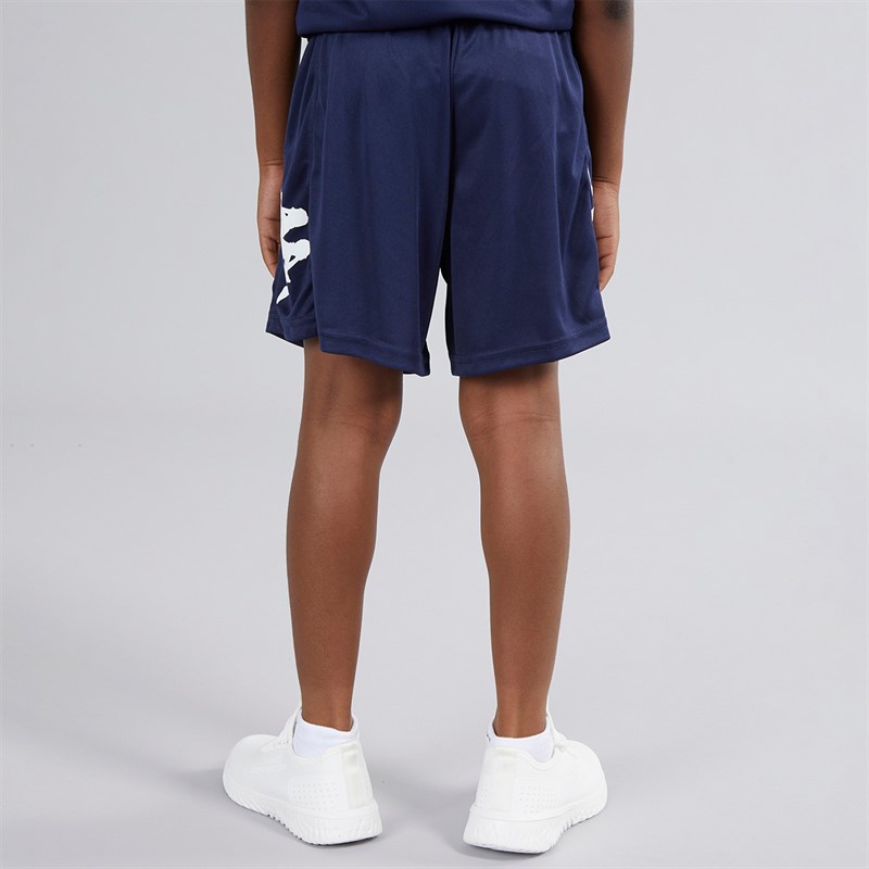 Kappa Boys Vhusis Training Shorts Navy