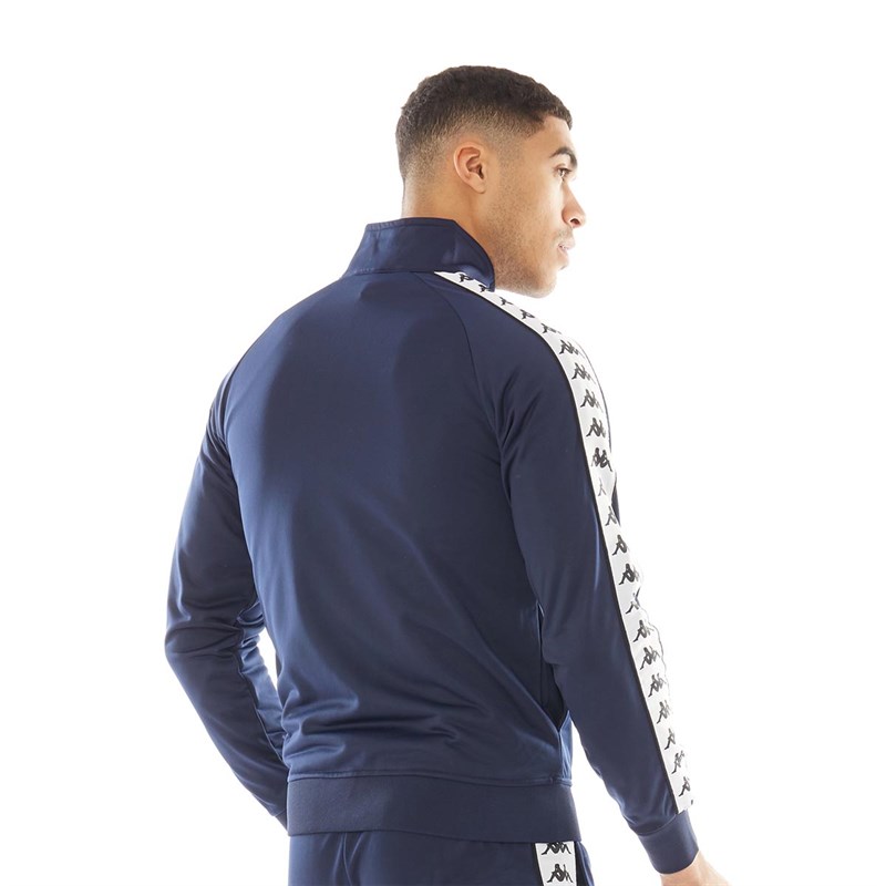 navy blue kappa jacket