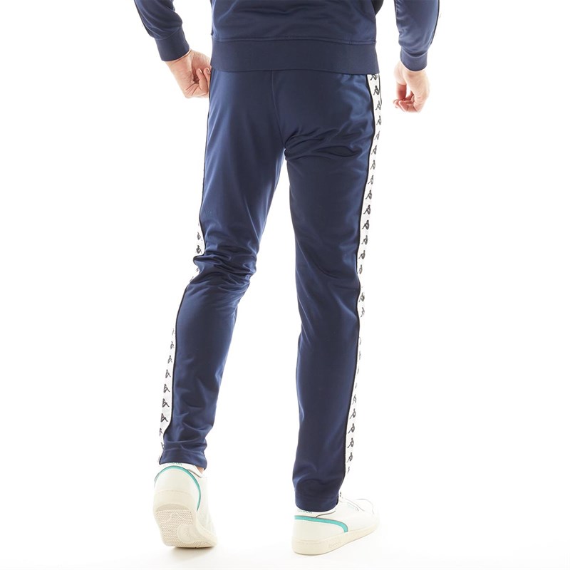 Buy Kappa Mens Authentic 222 Banda Astoria Poly Track Pants Navy/White