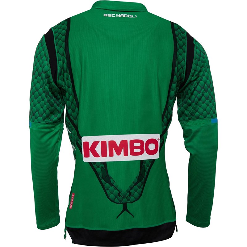 Buy Kappa Junior Boys SSC Napoli Kombat Gara Long Sleeve Goalkeeper