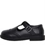 KP85 Chaussures T Bar Fille Noir