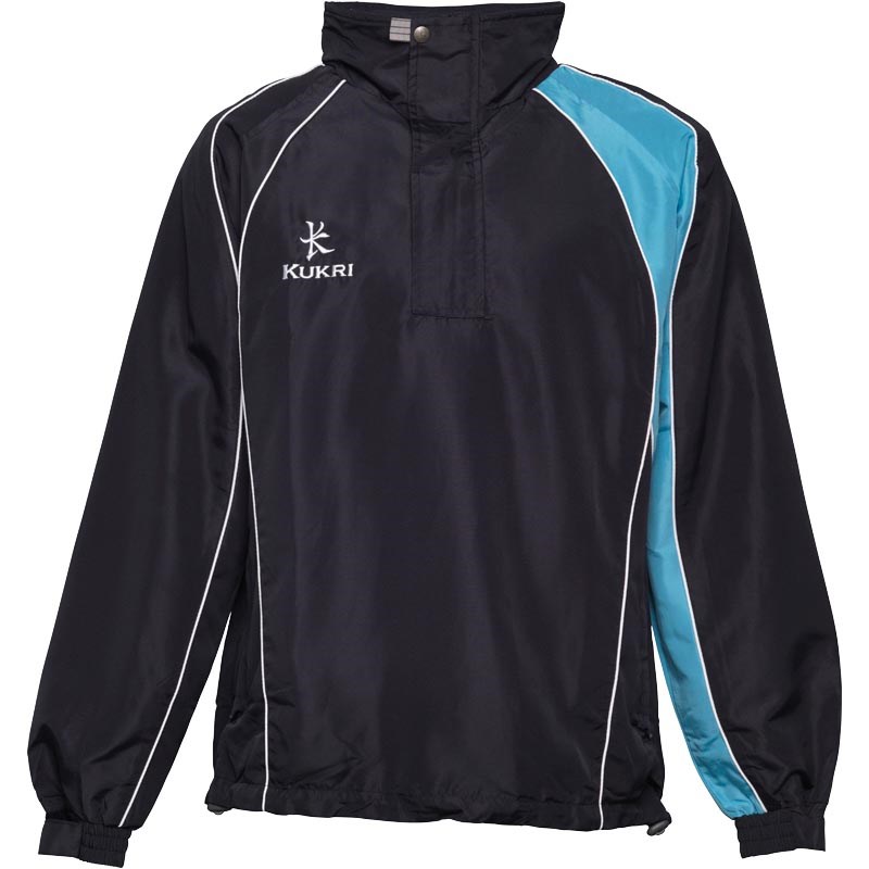 Buy Kukri Mens Premium 1/4 Zip Smock Training Jacket Navy/Sky