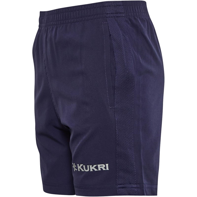 Kukri Childrens Training Shorts French Navy