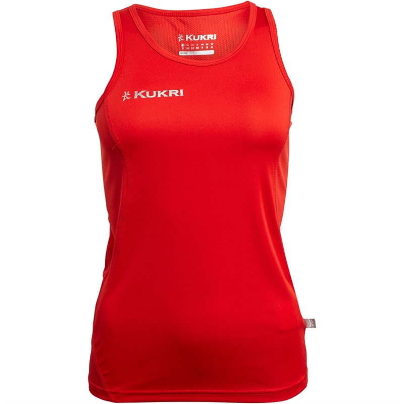 Kukri Womens Technical Vest Scarlet Red